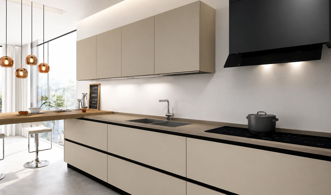 Cocina moderna Rincón de la Victoria